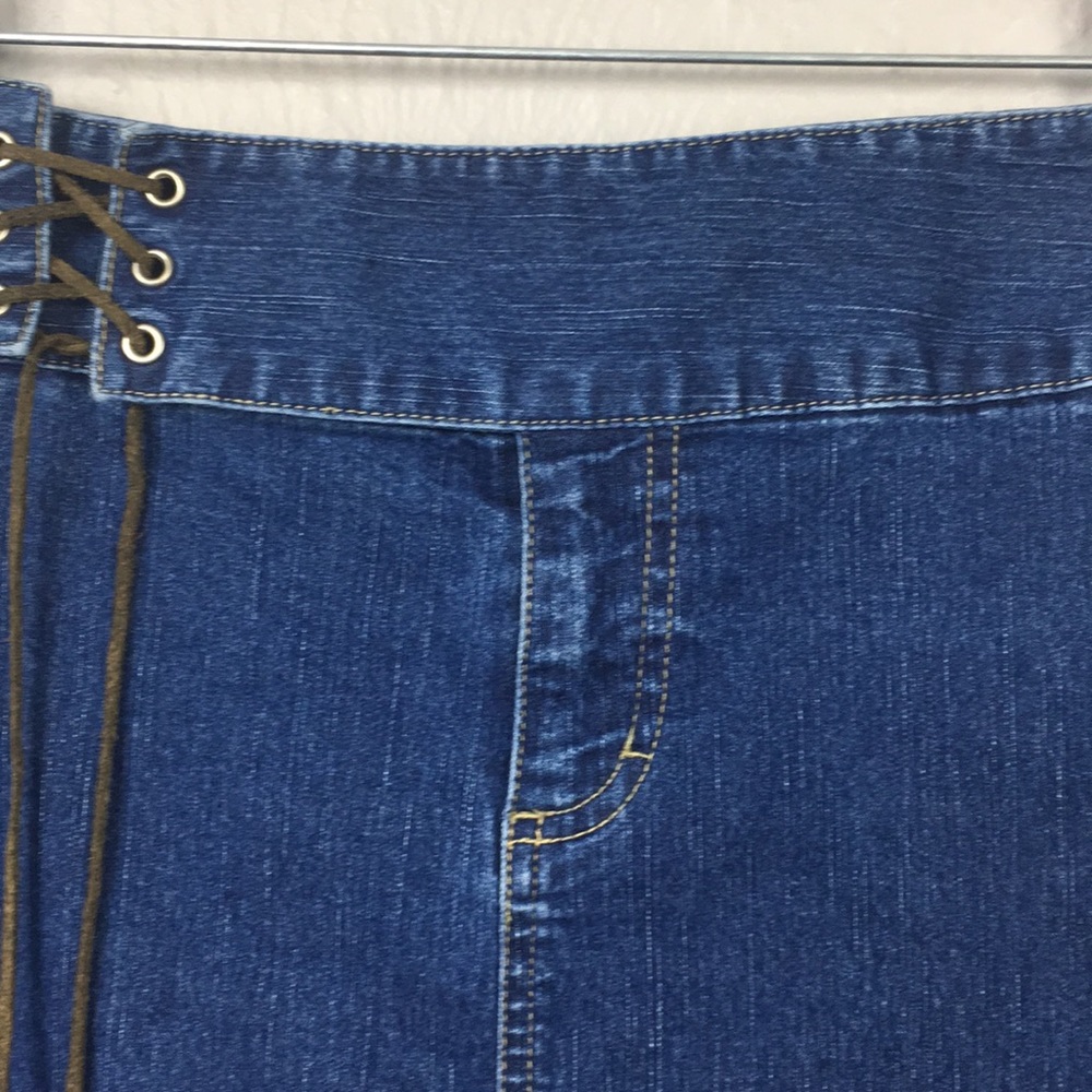 Mossimo Blue Jean Skirt Size 3 - Picture 3 of 9